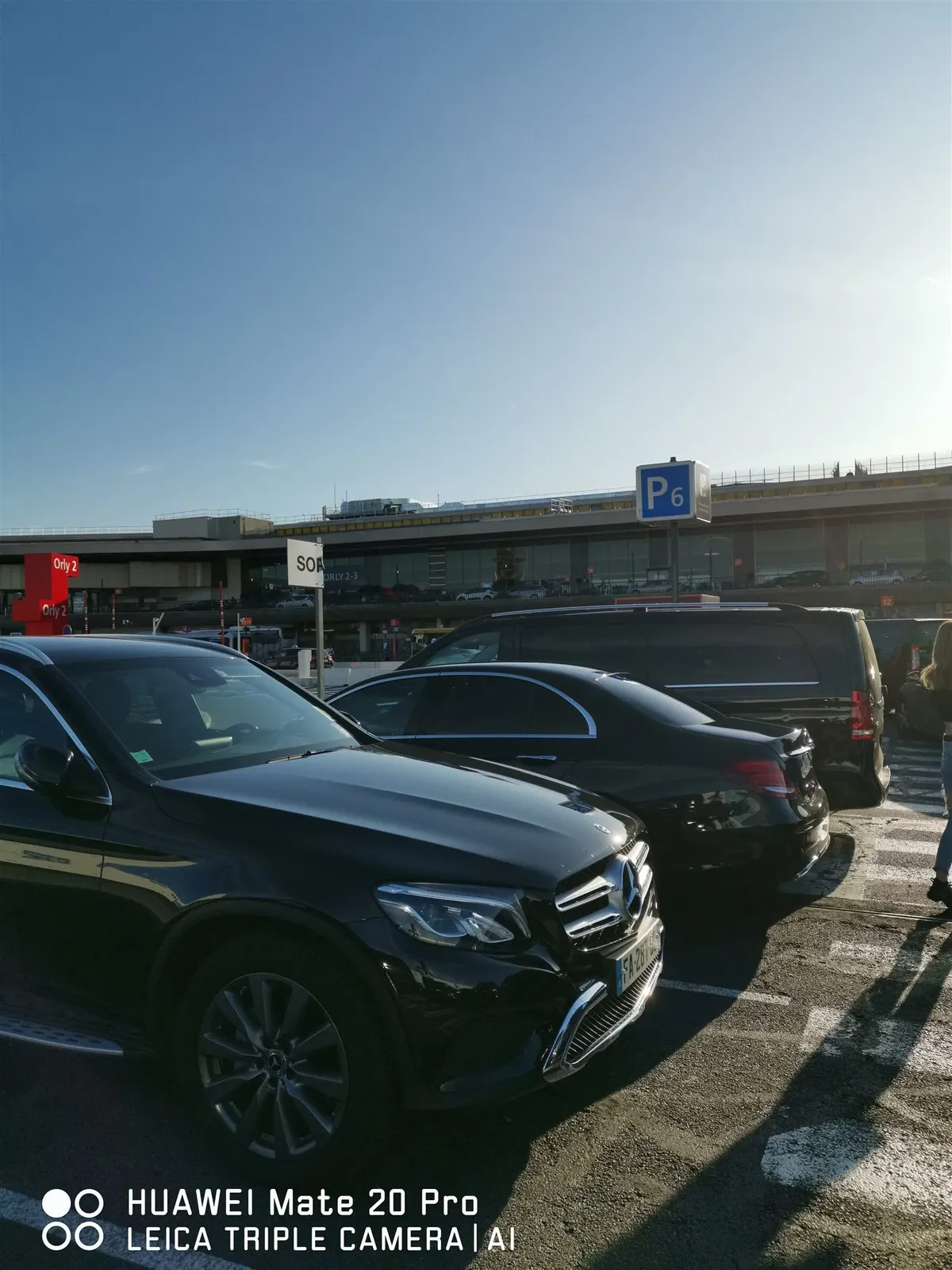Orly airport, where your chauffeur picks you up