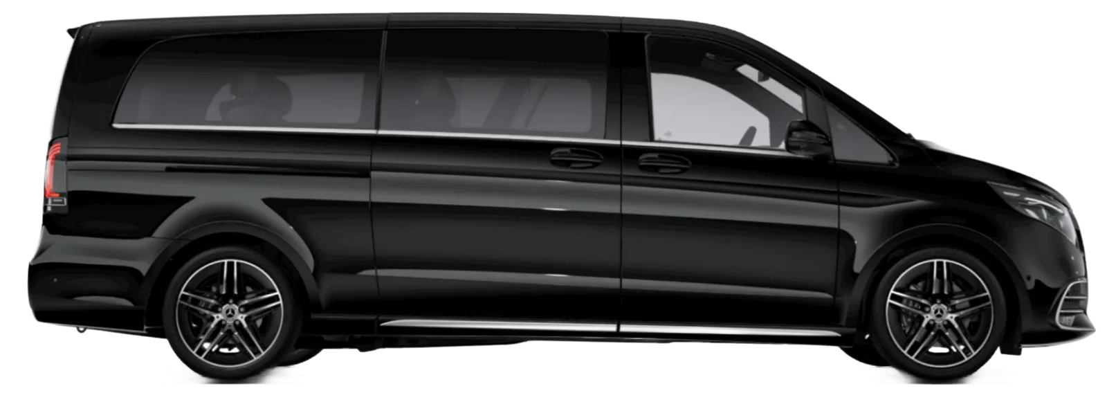 Mercedes V-Class van for families at Orly airport