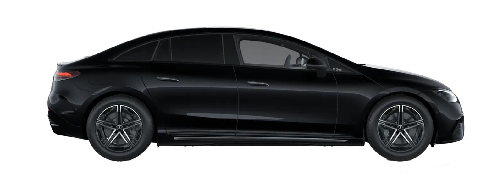 Mercedes EQE electric sedan for an Orly transfer